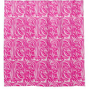 Pink zebra print