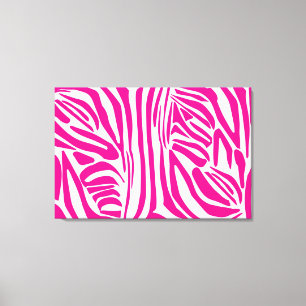 Pink zebra print