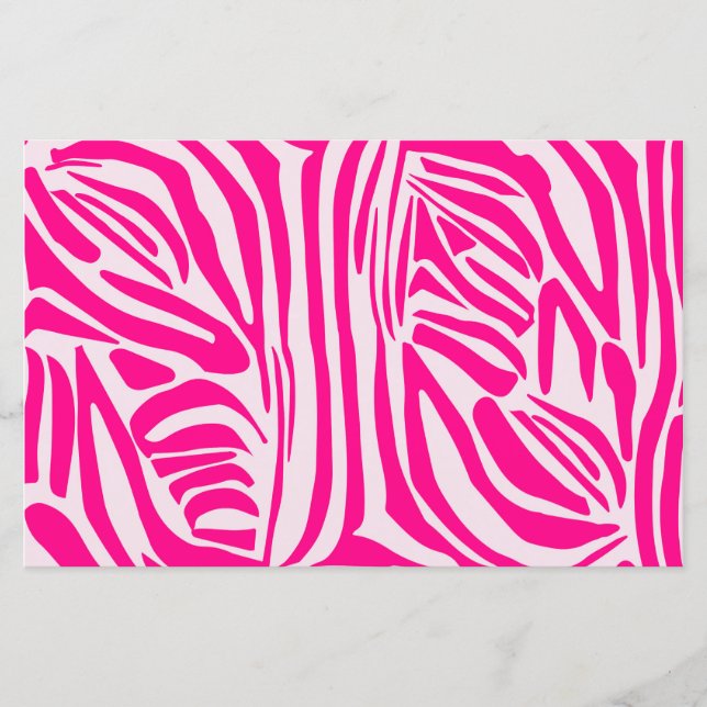 Pink zebra print (Front)