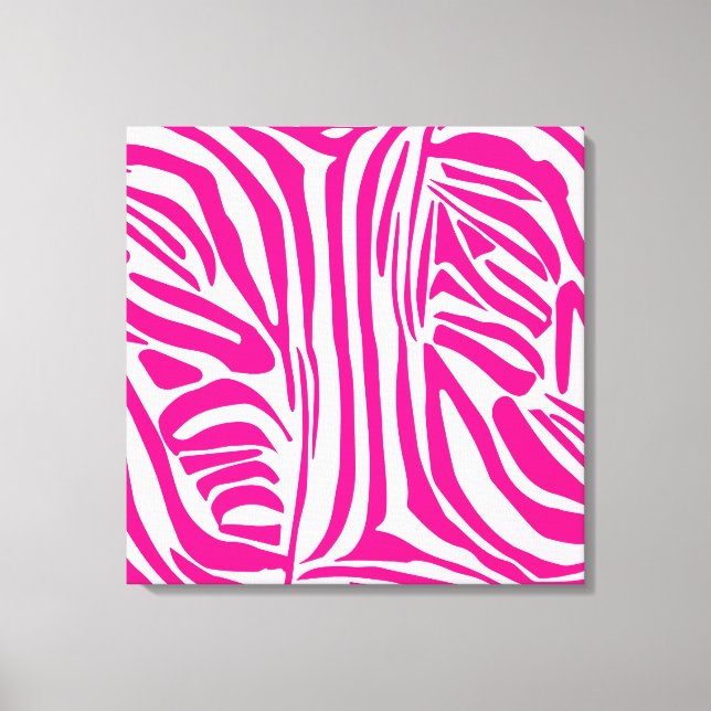 Pink Zebra Print Pattern (Front)