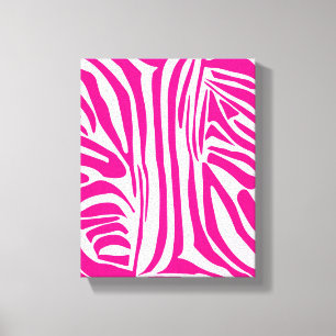 Pink Zebra Print Pattern