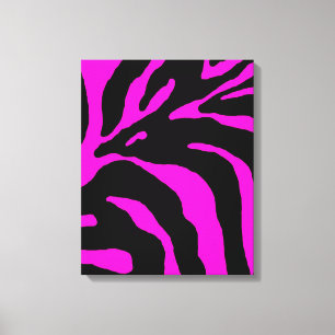Pink Zebra Stripe Animal Print