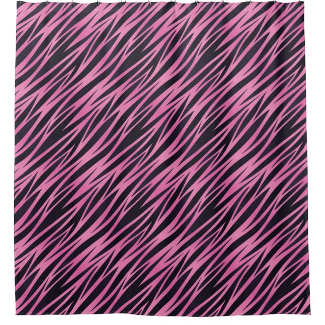 Pink Zebra Stripe Background (Front)