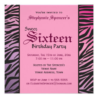 16 Year Old Birthday Invitations 9