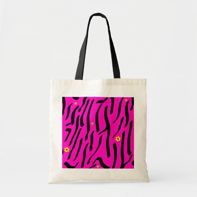 Pink Zebra Tote (Front)