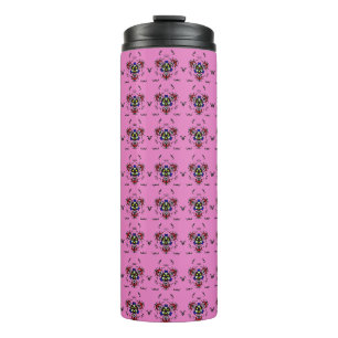 Pink Zen Mandala" Thermal Tumbler