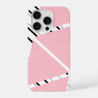 Pink Zig Zag Pattern iPhone Case
