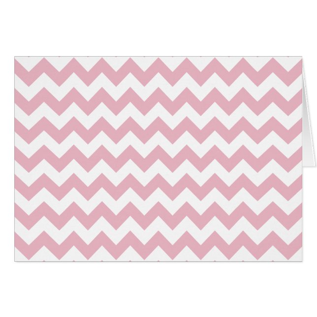 Pink Zigzag, Pink Chevron, Geometric Pattern (Front Horizontal)