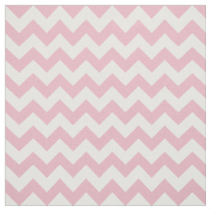 Pink Zigzag, Pink Chevron, Geometric Pattern Fabric