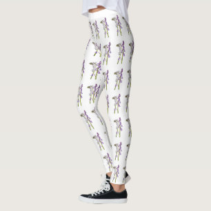 Pinkbells Fabric Pattern. Leggings