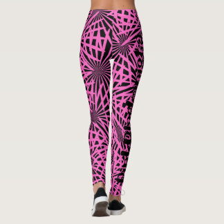 pinkblack floral pinkblackanista leggings