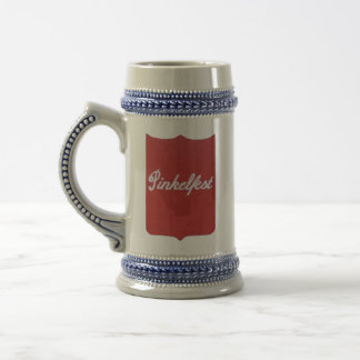 Pinkelfest FLag Beer Stein