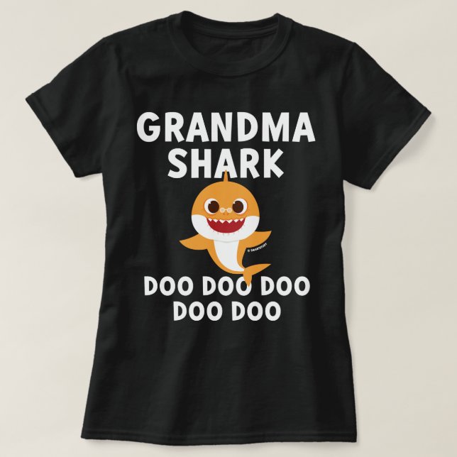 Pinkfong Grandma Shark Official Sweat T-Shirt (Design Front)