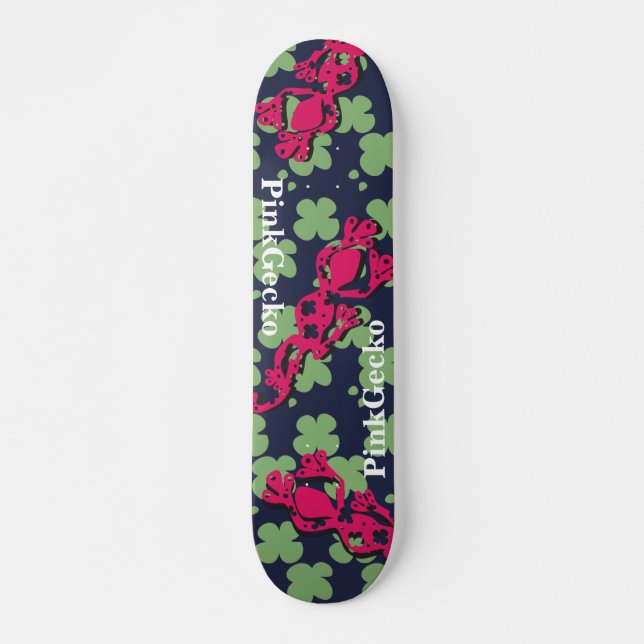 PinkGecko Skateboard (Front)