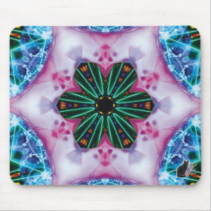 Pinkie Kaleidoscope Mouse Pad