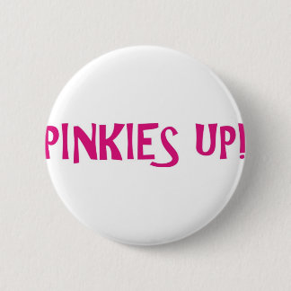 PINKIES PINK 2 INCH ROUND BUTTON