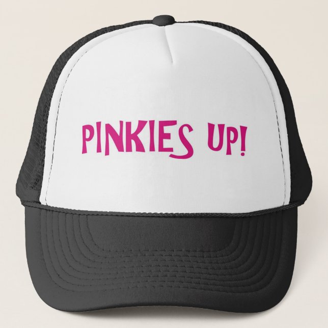 PINKIES PINK TRUCKER HAT (Front)