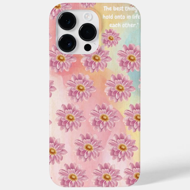 Pinkiest Flowers Pattern  Case-Mate iPhone Case (Back)