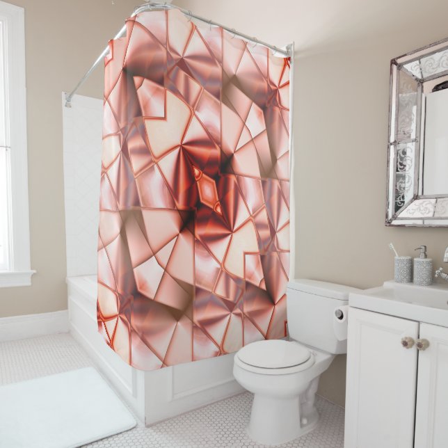 Pinkish gigantic 'pearl flowers', virtual drawing  (In Situ)
