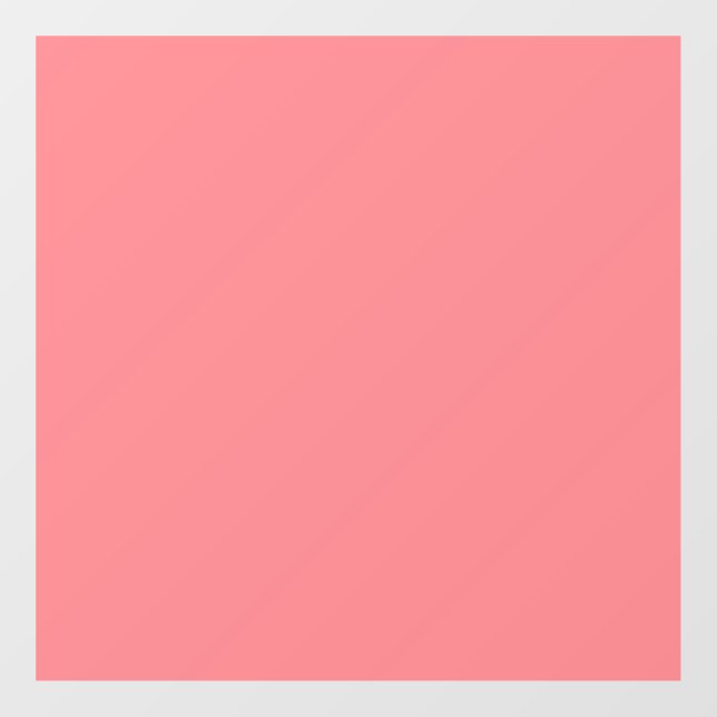 Pinkish Tan,Rose,Ruddy Pink, Window Cling (Sheet)