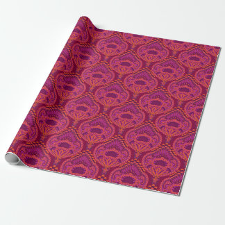 Pinkoinko - Feathered Paisley Wrapping Paper