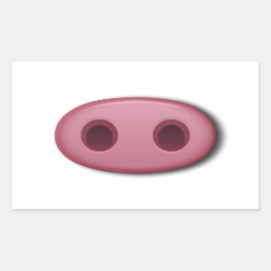PinkPig Snout Sticker