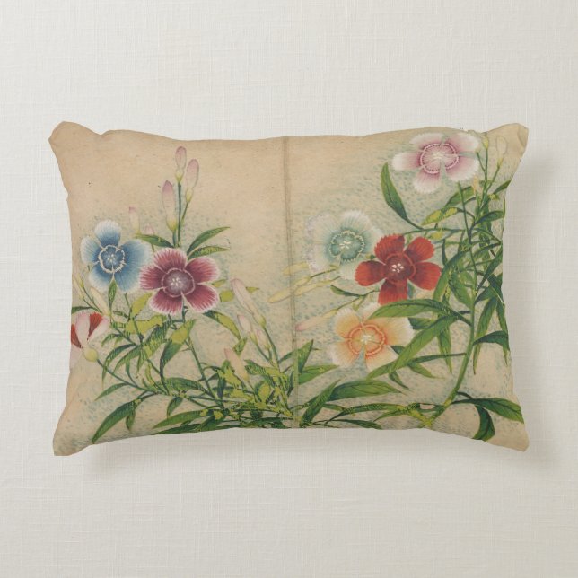Pinks by Zhang Ruoai  Accent Pillow (Front)