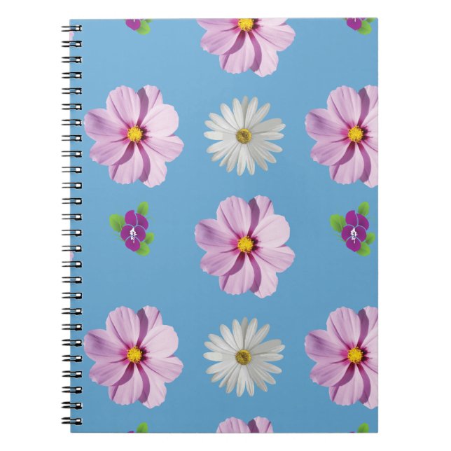 Pinks Flowers Notebook (Front)