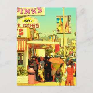 pinks- Postcard
