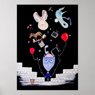 Pink's Wall 20x28 Poster