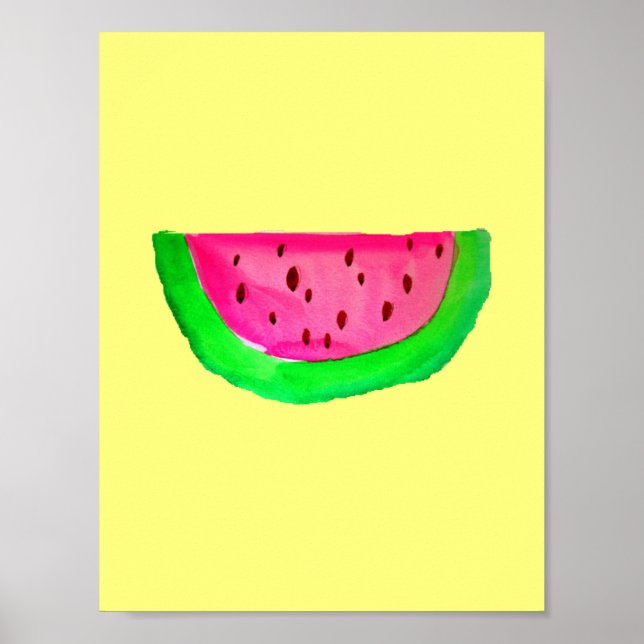 PinkWatermelon Pop Art painting poster (Front)
