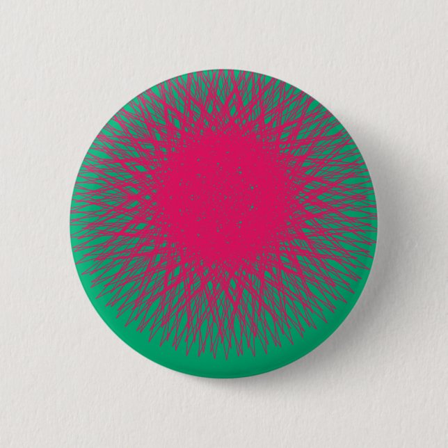 pinky abstract 2 inch round button (Front)