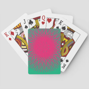 pinky abstract playing cards