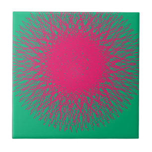 pinky abstract tile