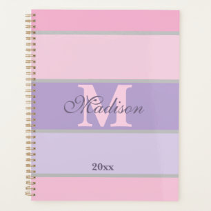 pinky and purple pastel iPhone / iPad case Planner