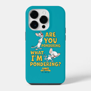Pinky and the Brain Are You Pondering? iPhone 14 Pro Case