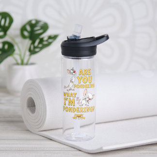 Pinky and the Brain | Are You Pondering? Water Bottle