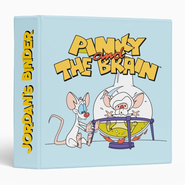 Pinky and the Brain | Laboratory Science Binder (Front/Spine)