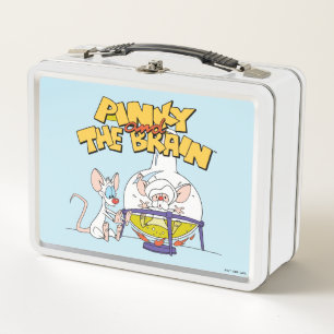 Pinky and the Brain   Laboratory Science Metal Lunch Box
