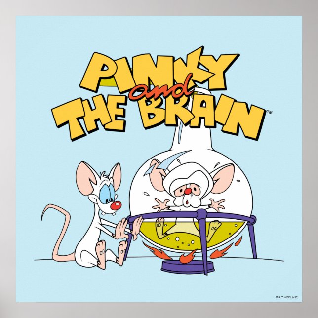 Pinky and the Brain | Laboratory Science Poster (Front)