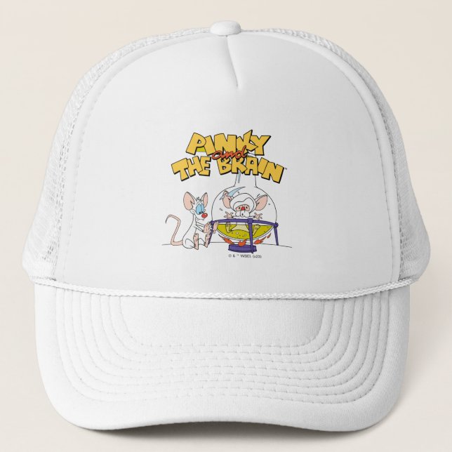 Pinky and the Brain | Laboratory Science Trucker Hat (Front)