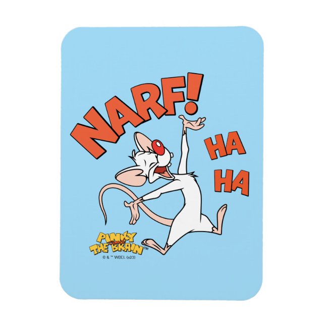 Pinky and the Brain | Pinky "Narf!" Magnet (Vertical)