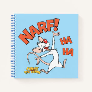 Pinky and the Brain Pinky "Narf!" Notebook