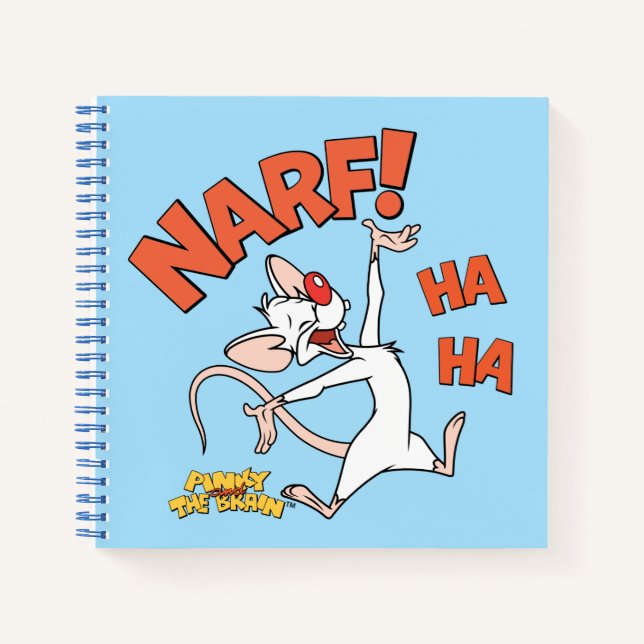 Pinky and the Brain | Pinky "Narf!" Notebook (Front)