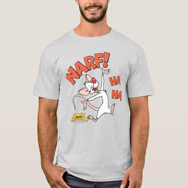 Pinky and the Brain | Pinky "Narf!" T-Shirt (Front)
