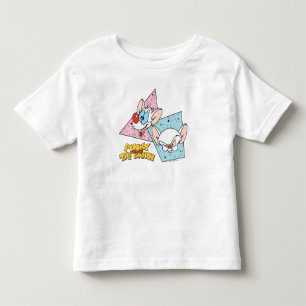 Pinky and the Brain Retro Character Graphics Toddler T-shirt