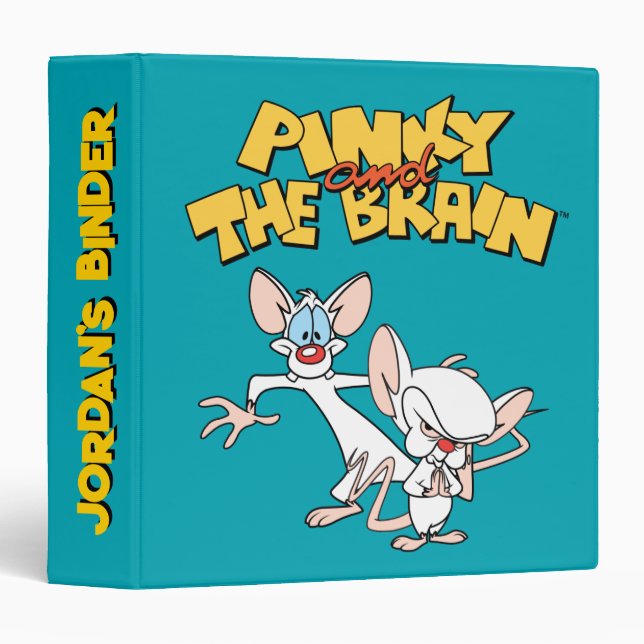Pinky and the Brain | Show Logo Binder (Front/Spine)