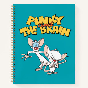 Pinky and the Brain Show Logo Notebook