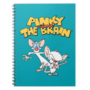 Pinky and the Brain Show Logo Notebook