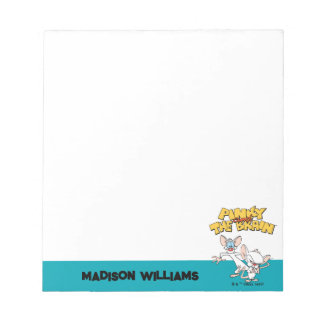 Pinky and the Brain | Show Logo Notepad